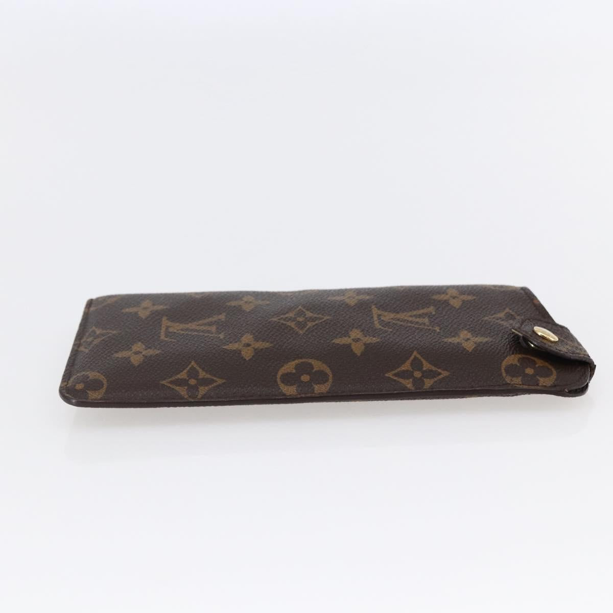LOUIS VUITTON Monogram Etui Lunette MM Glasses Case M66544 LV Auth 146520