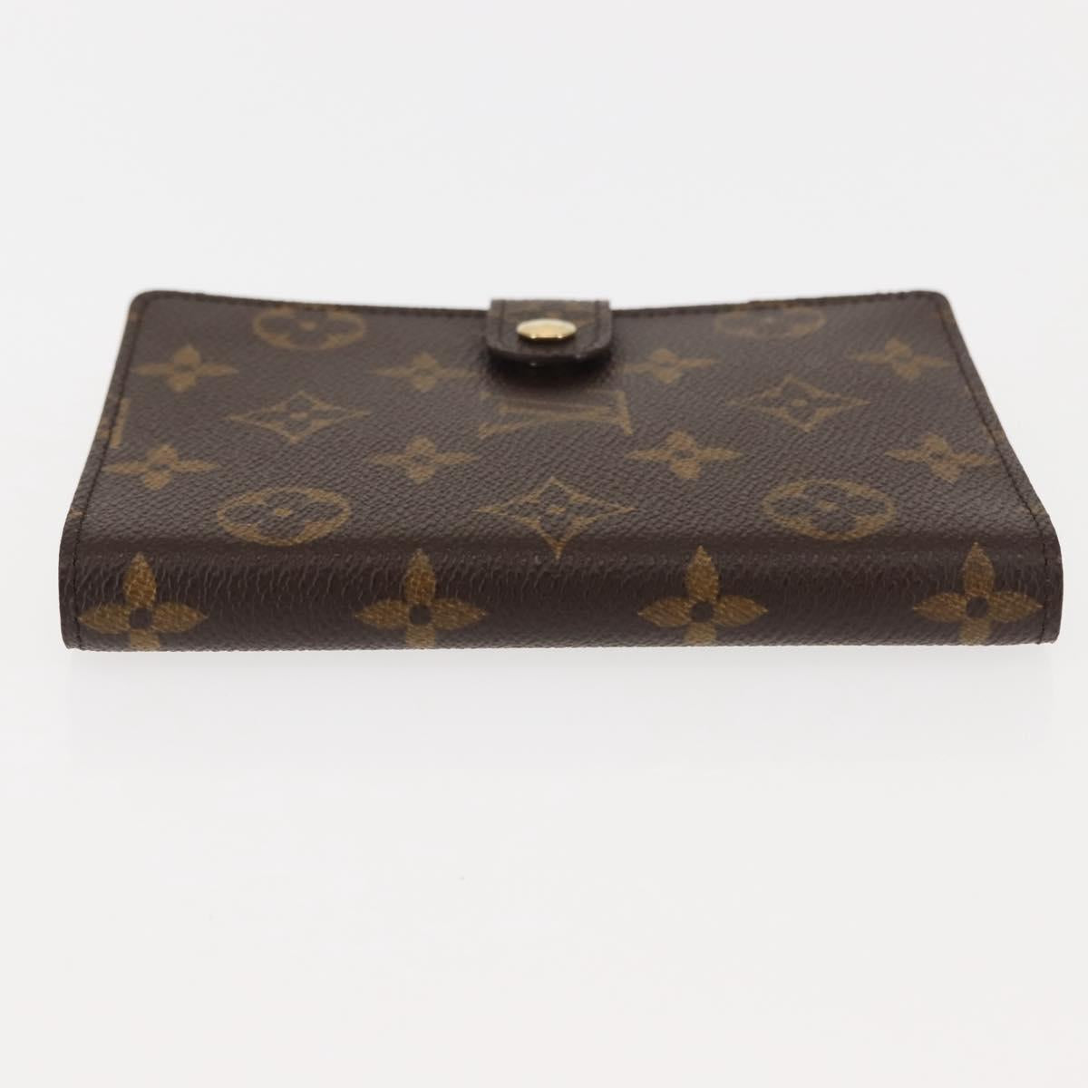 LOUIS VUITTON Monogram Agenda PM Day Planner Cover R20005 LV Auth 146528