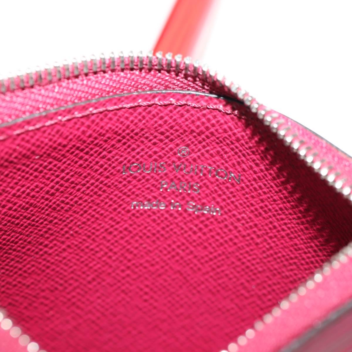 LOUIS VUITTON Epi Trio Pass Card Case Multicolor M62254 LV Auth 146539M