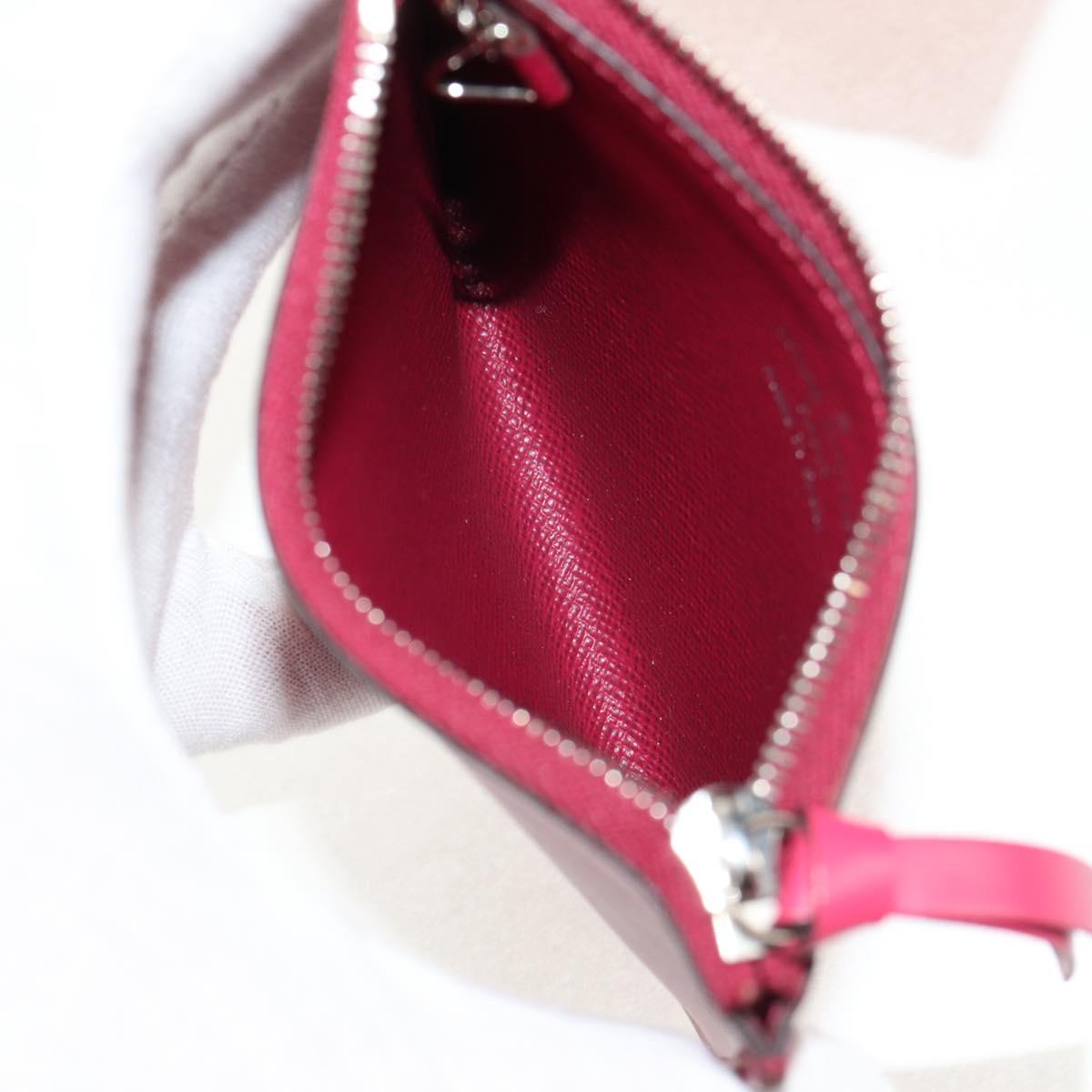 LOUIS VUITTON Epi Trio Pass Card Case Multicolor M62254 LV Auth 146539M