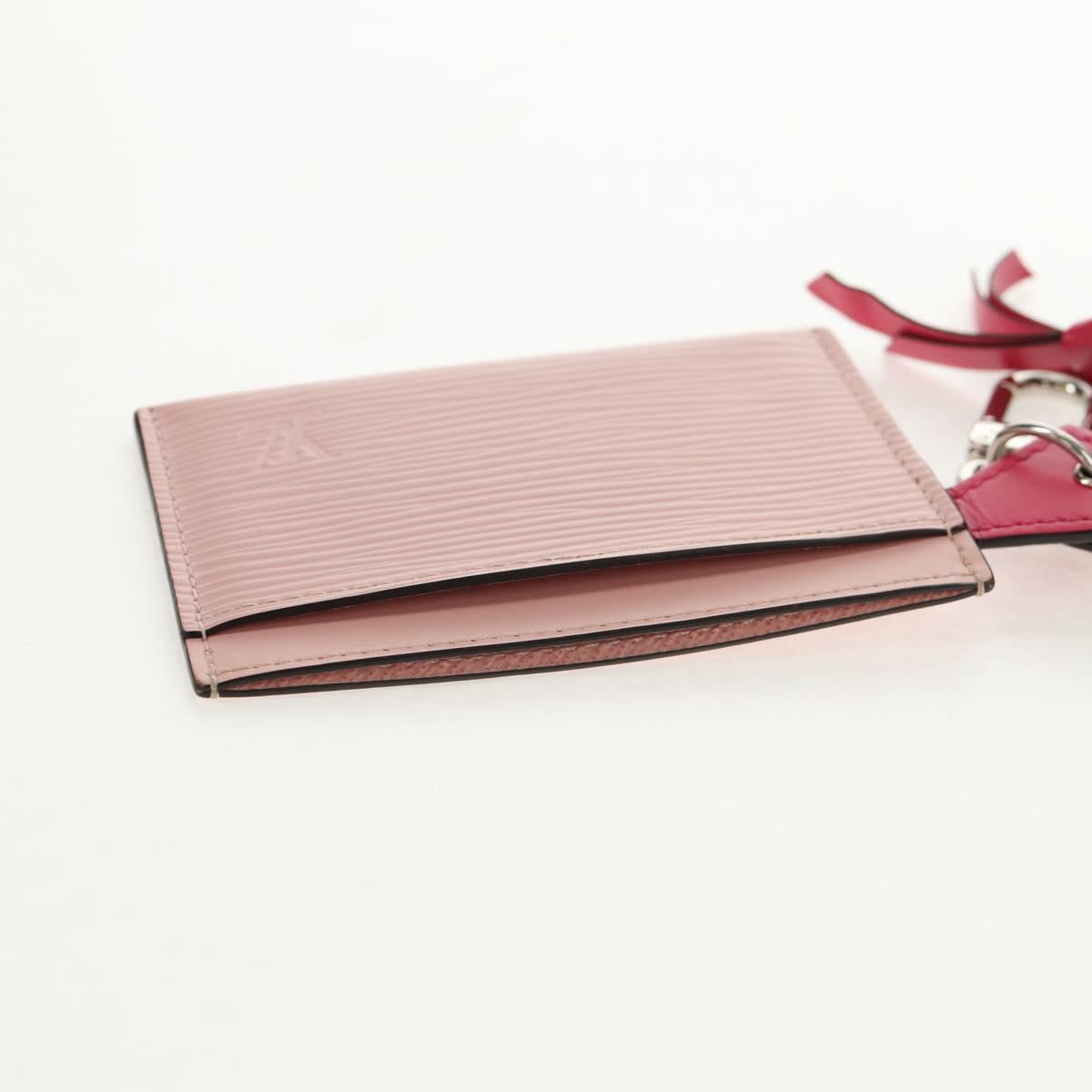 LOUIS VUITTON Epi Trio Pass Card Case Multicolor M62254 LV Auth 146539M