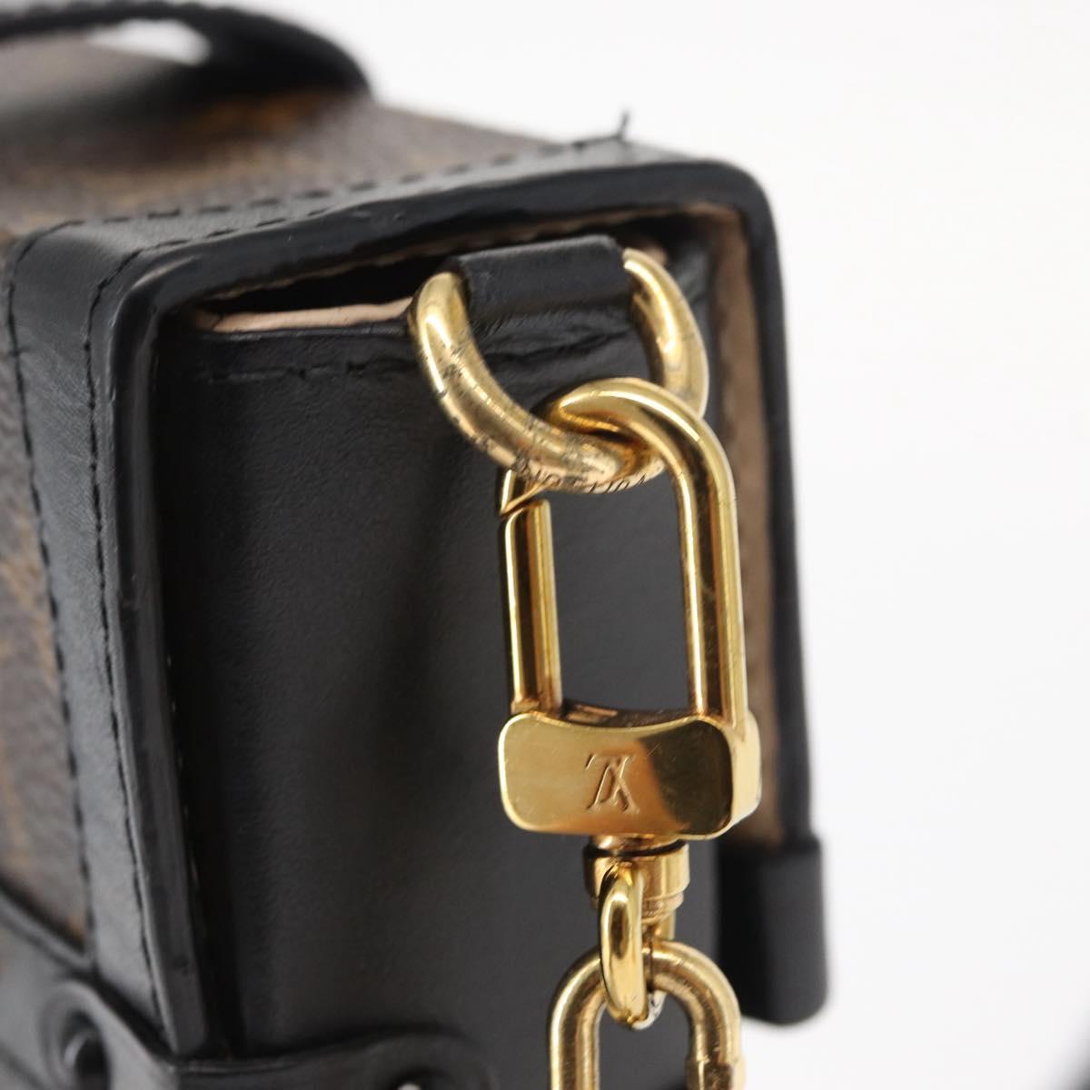 LOUIS VUITTON Monogram Pochette Trunk Vertical Bag M63913 LV Auth 146560SAM