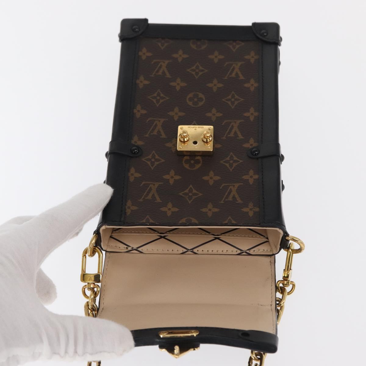 LOUIS VUITTON Monogram Pochette Trunk Vertical Bag M63913 LV Auth 146560SAM