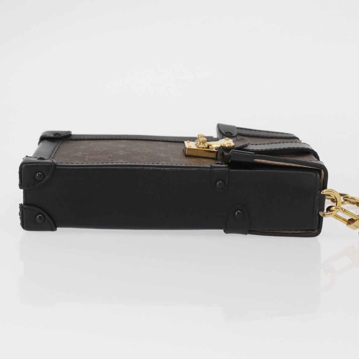 LOUIS VUITTON Monogram Pochette Trunk Vertical Bag M63913 LV Auth 146560SAM