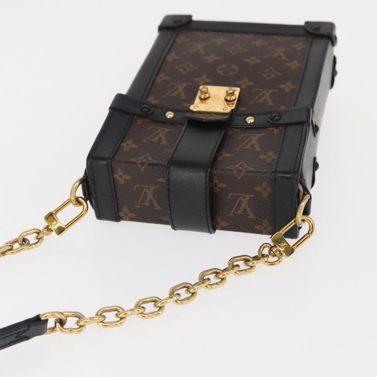 LOUIS VUITTON Monogram Pochette Trunk Vertical Bag M63913 LV Auth 146560SAM