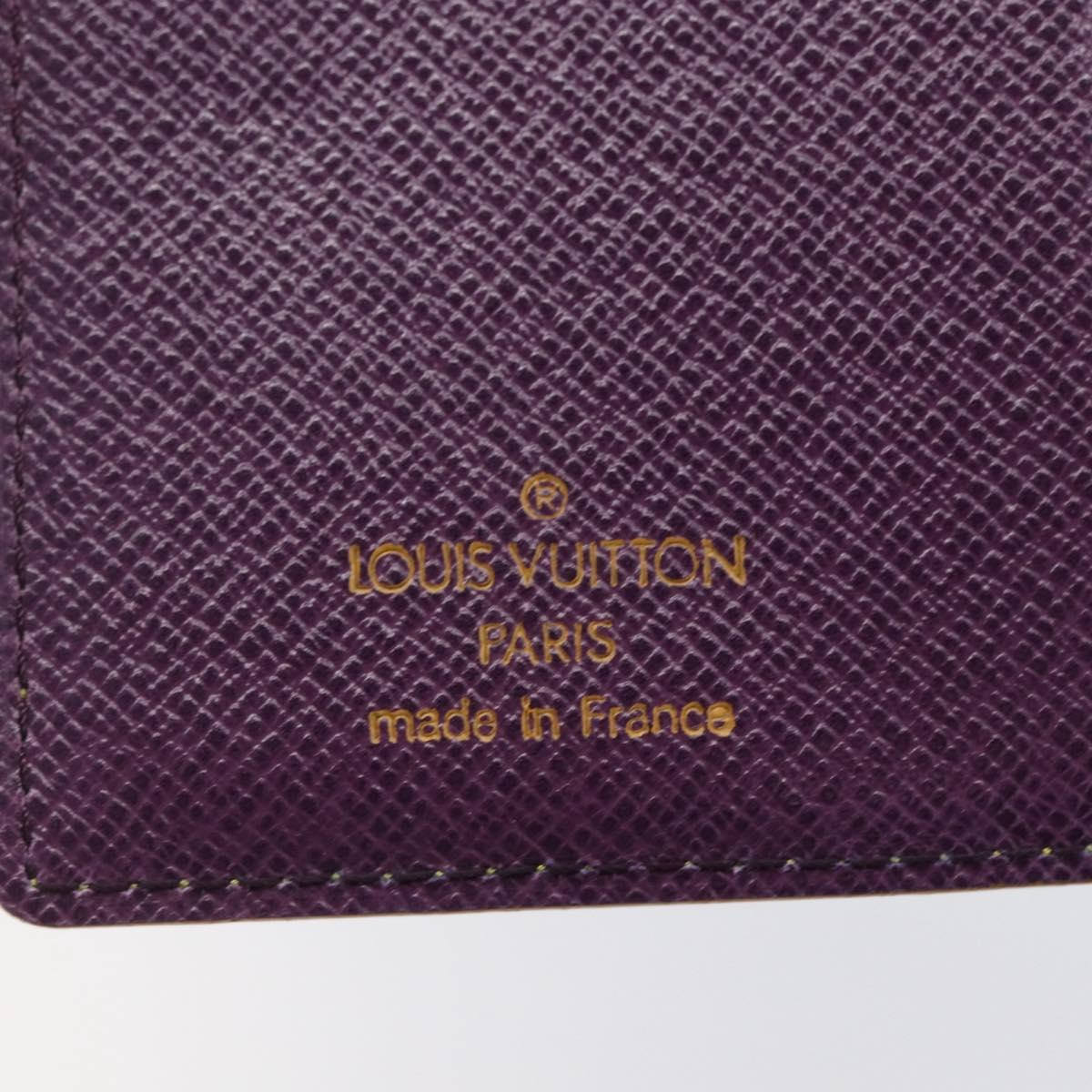 LOUIS VUITTON Epi Agenda Mini Day Planner Cover Tassili R20059 Auth 146568V