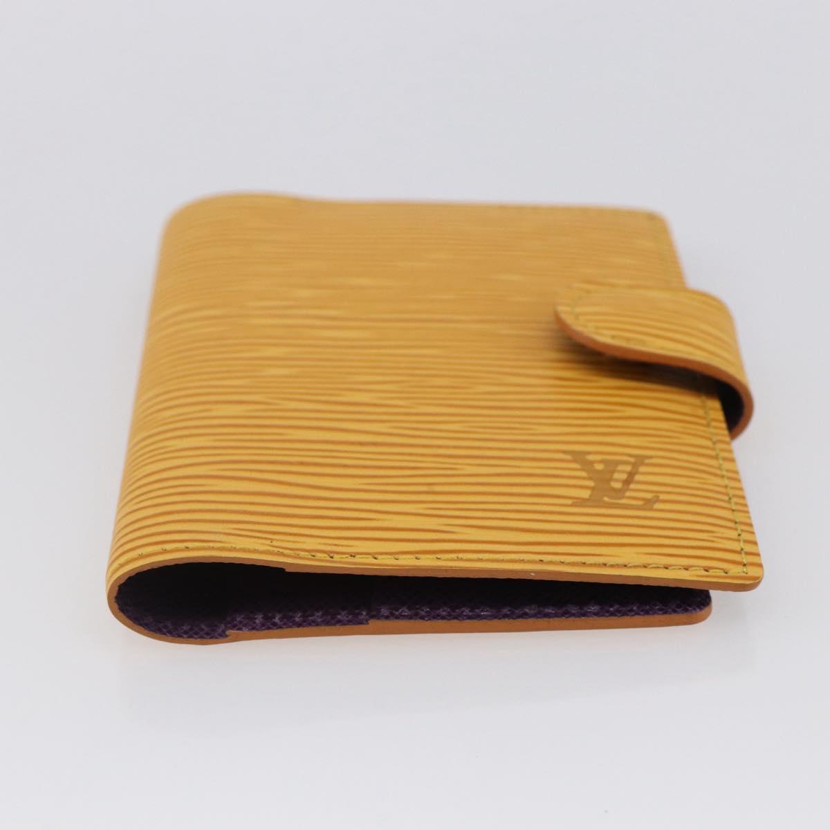 LOUIS VUITTON Epi Agenda Mini Day Planner Cover Tassili R20059 Auth 146568V