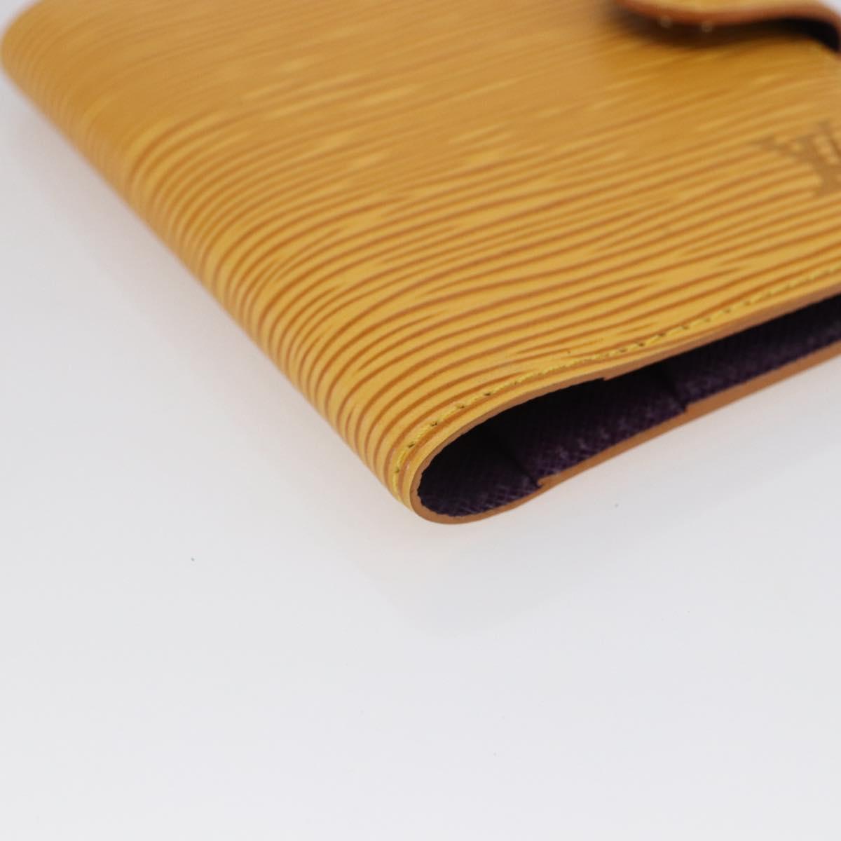 LOUIS VUITTON Epi Agenda Mini Day Planner Cover Tassili R20059 Auth 146568V