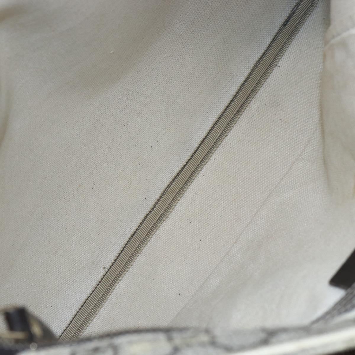 GUCCI GG Supreme Shoulder Bag PVC Beige Gold 201446 Auth 146578