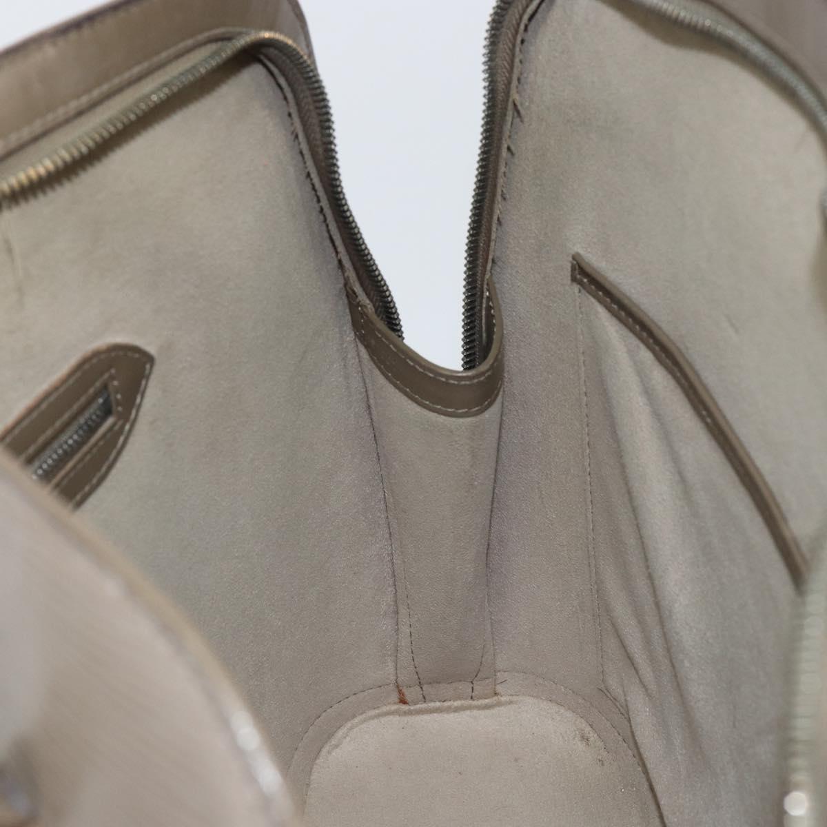 LOUIS VUITTON Epi Lussac Shoulder Bag Gray pepper M5228C LV Auth 146588