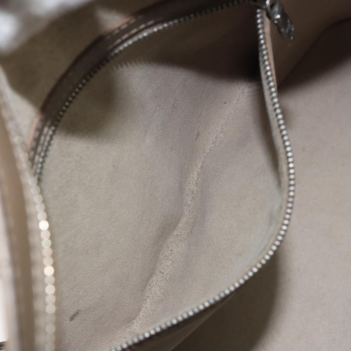 LOUIS VUITTON Epi Lussac Shoulder Bag Gray pepper M5228C LV Auth 146588