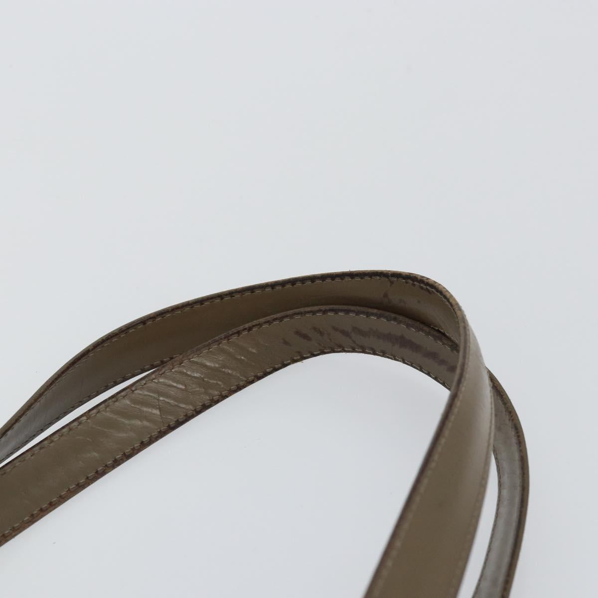 LOUIS VUITTON Epi Lussac Shoulder Bag Gray pepper M5228C LV Auth 146588