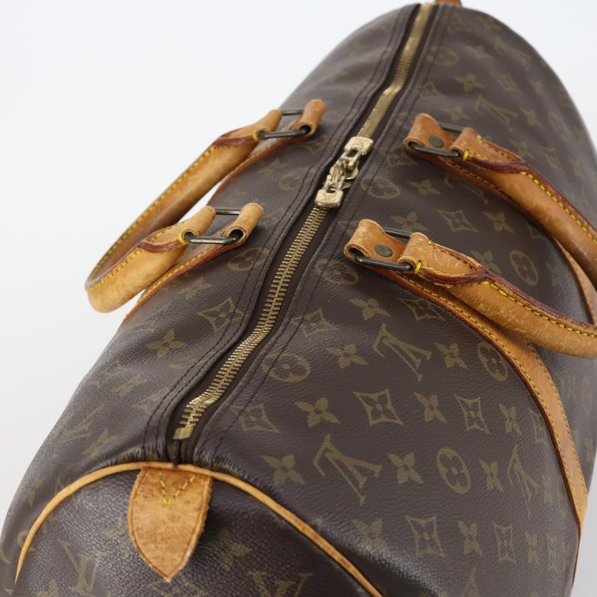 LOUIS VUITTON Monogram Keepall 45 Boston Bag M41428 LV Auth 146595