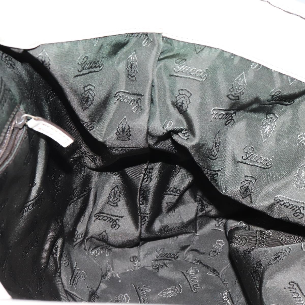 GUCCI GG Canvas Tote Bag Beige Gold 211954 Auth 146633