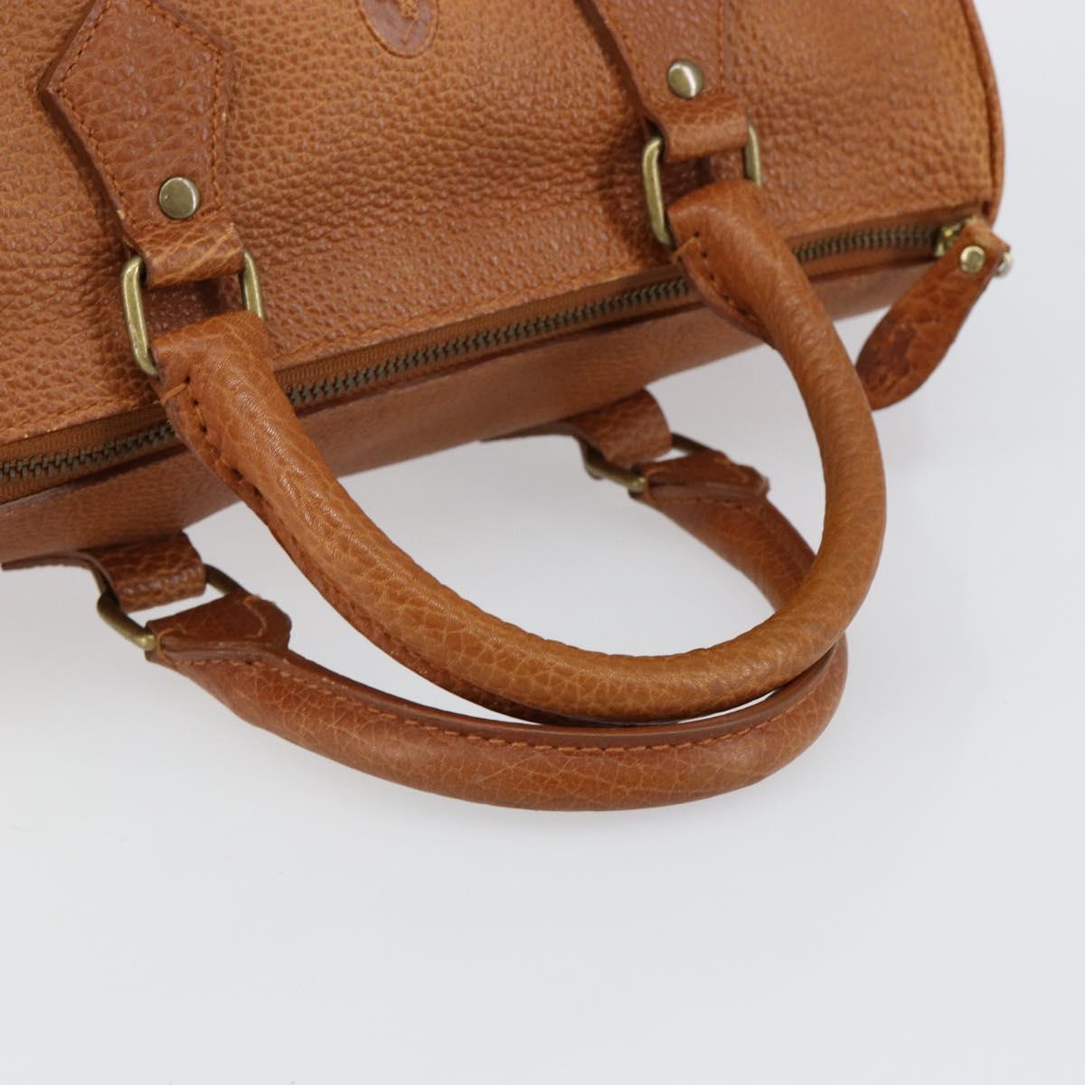 Poro Ralph Lauren Hand Bag Leather Brown Auth 146652