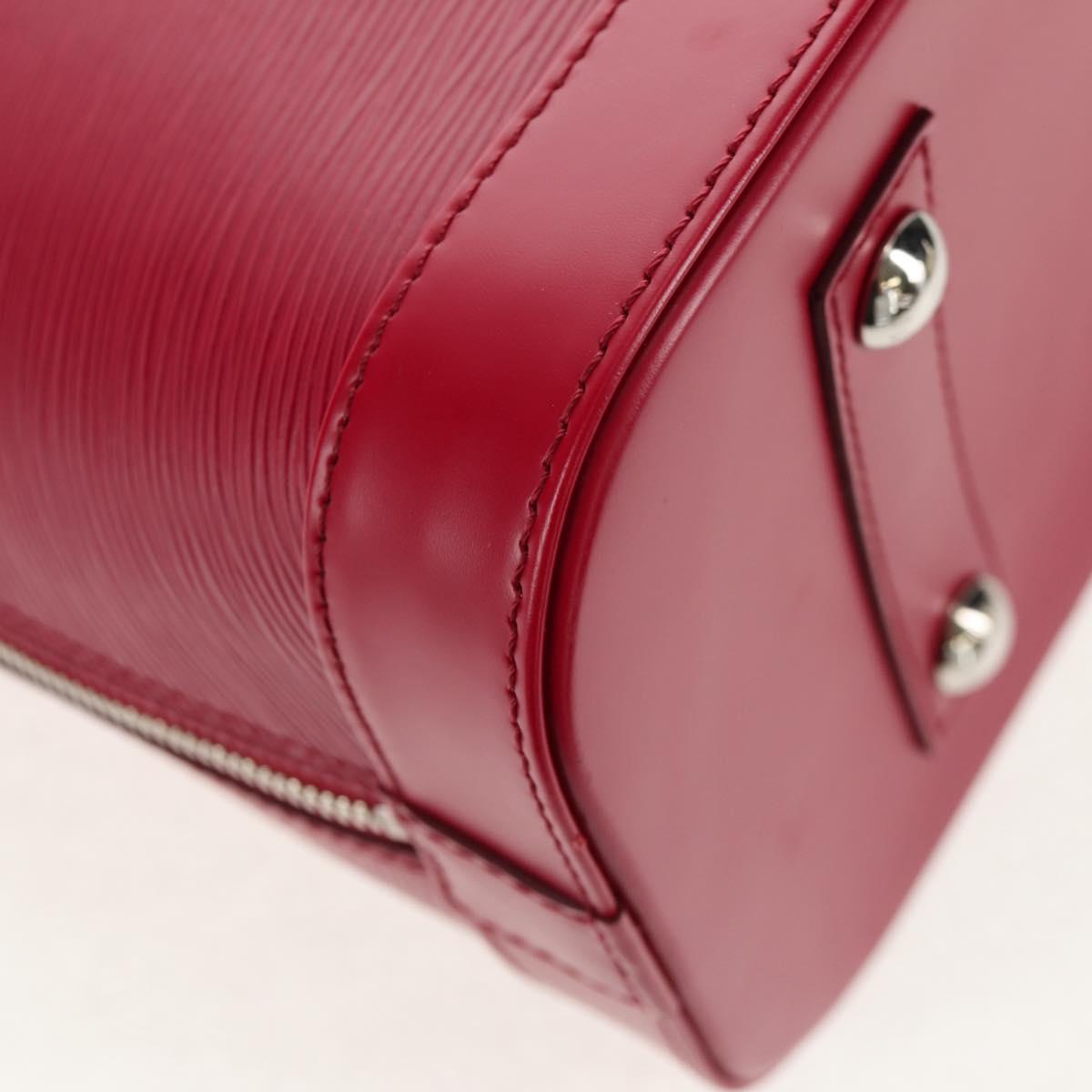 LOUIS VUITTON Epi Alma PM Hand Bag Fuchsia M40490 LV Auth 146653V
