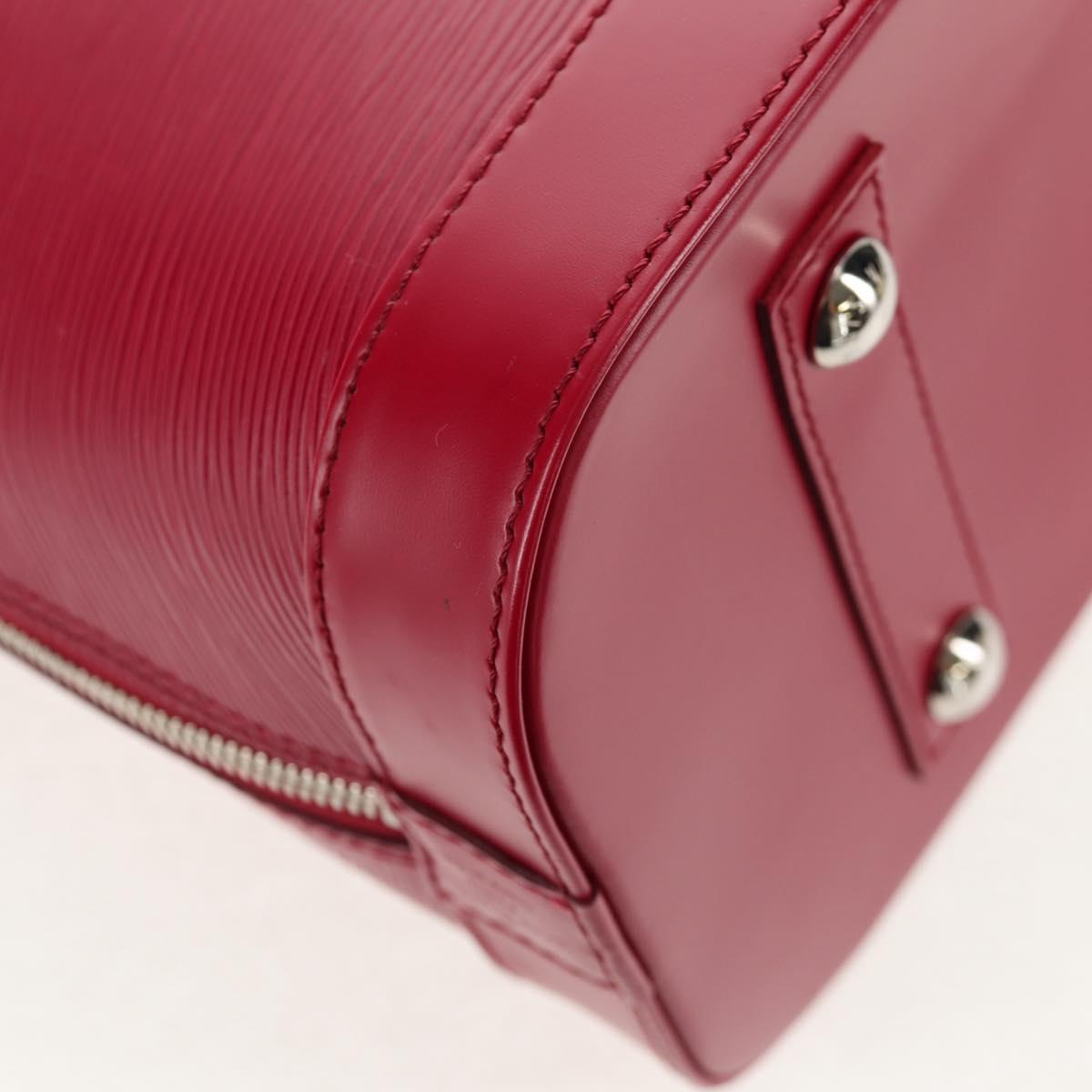 LOUIS VUITTON Epi Alma PM Hand Bag Fuchsia M40490 LV Auth 146653V