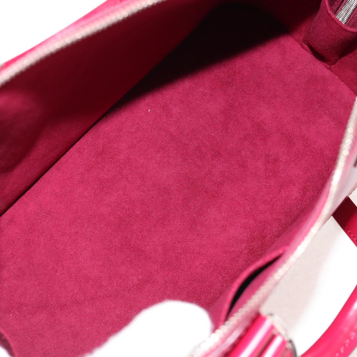 LOUIS VUITTON Epi Alma PM Hand Bag Fuchsia M40490 LV Auth 146653V