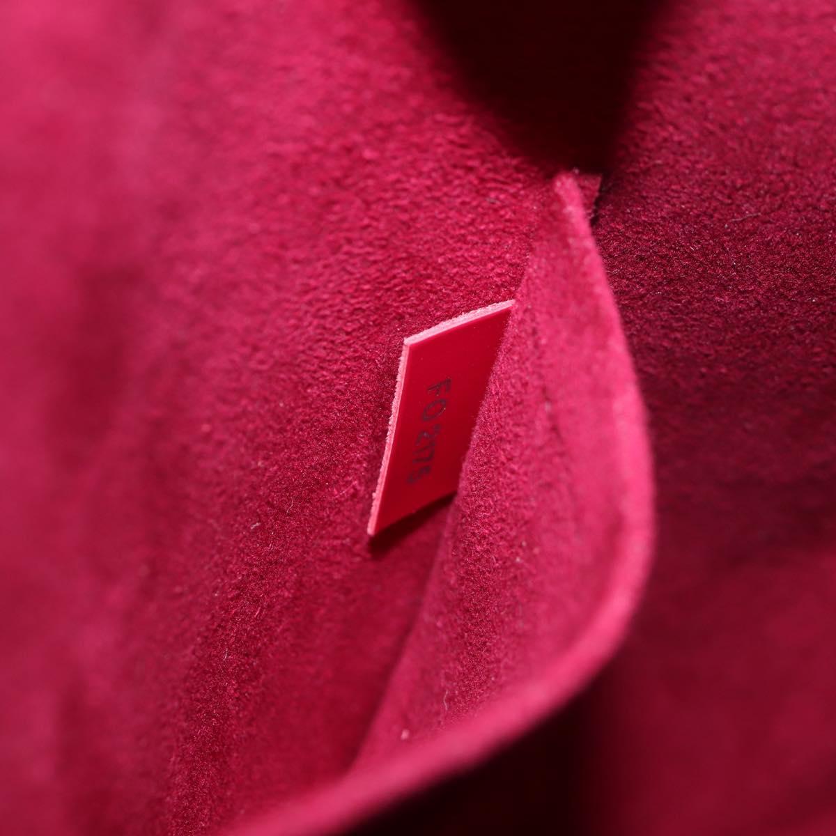 LOUIS VUITTON Epi Alma PM Hand Bag Fuchsia M40490 LV Auth 146653V