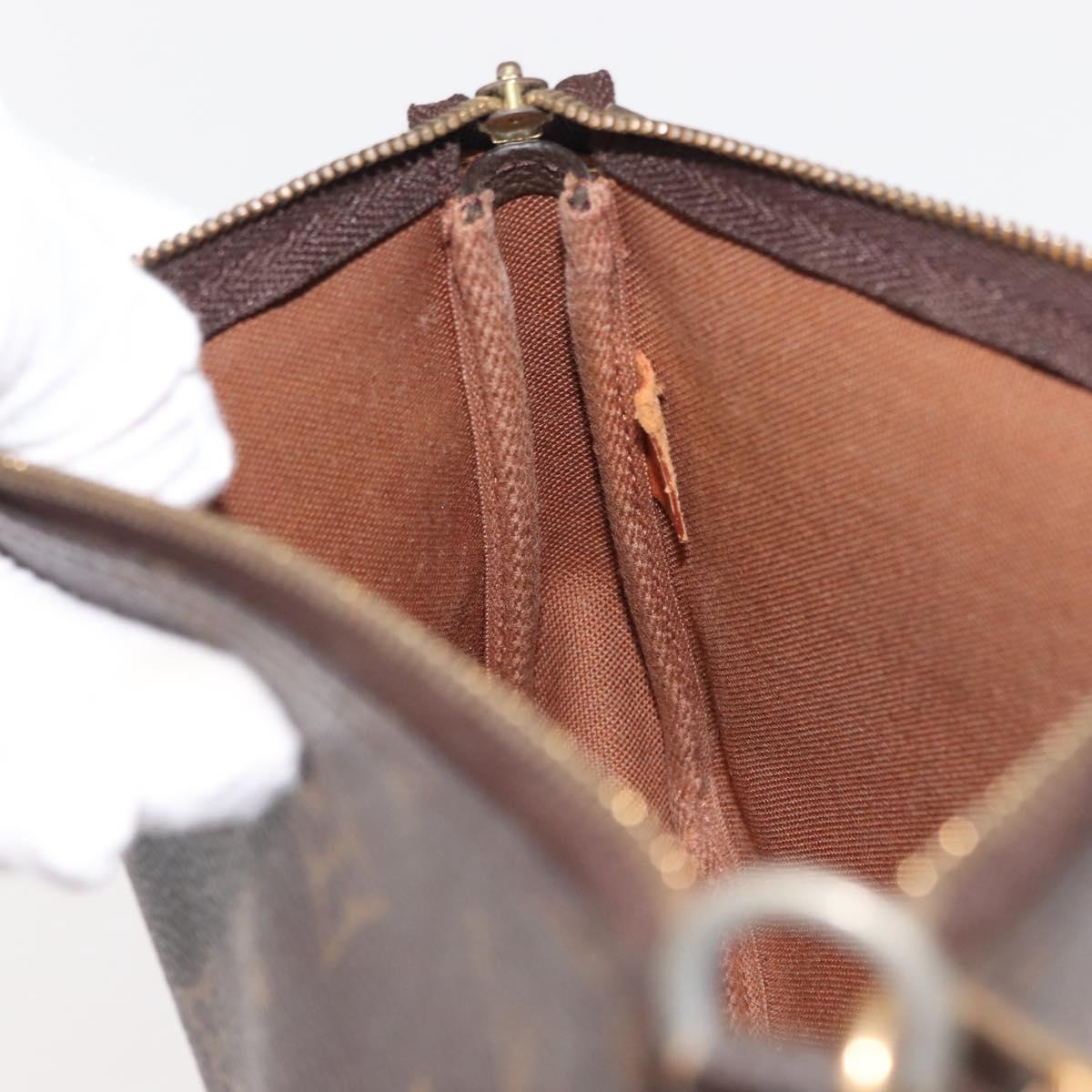 LOUIS VUITTON Monogram Pochette Accessoires Pouch M51980 LV Auth 146660