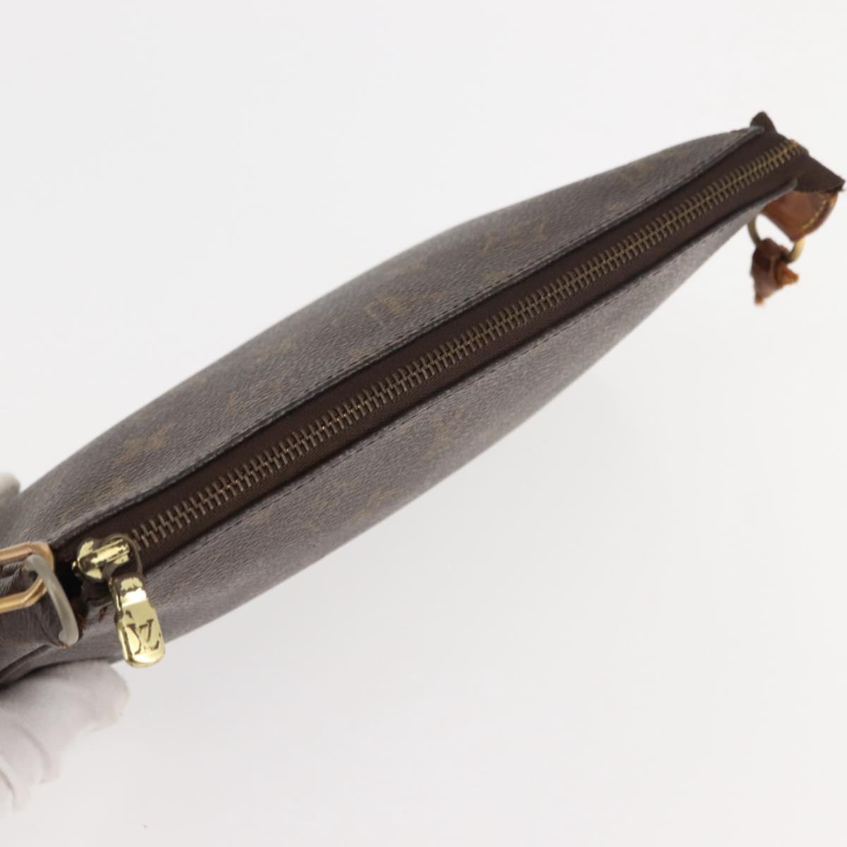 LOUIS VUITTON Monogram Pochette Accessoires Pouch M51980 LV Auth 146660