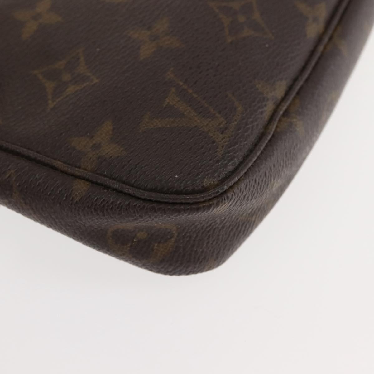 LOUIS VUITTON Monogram Pochette Accessoires Pouch M51980 LV Auth 146660