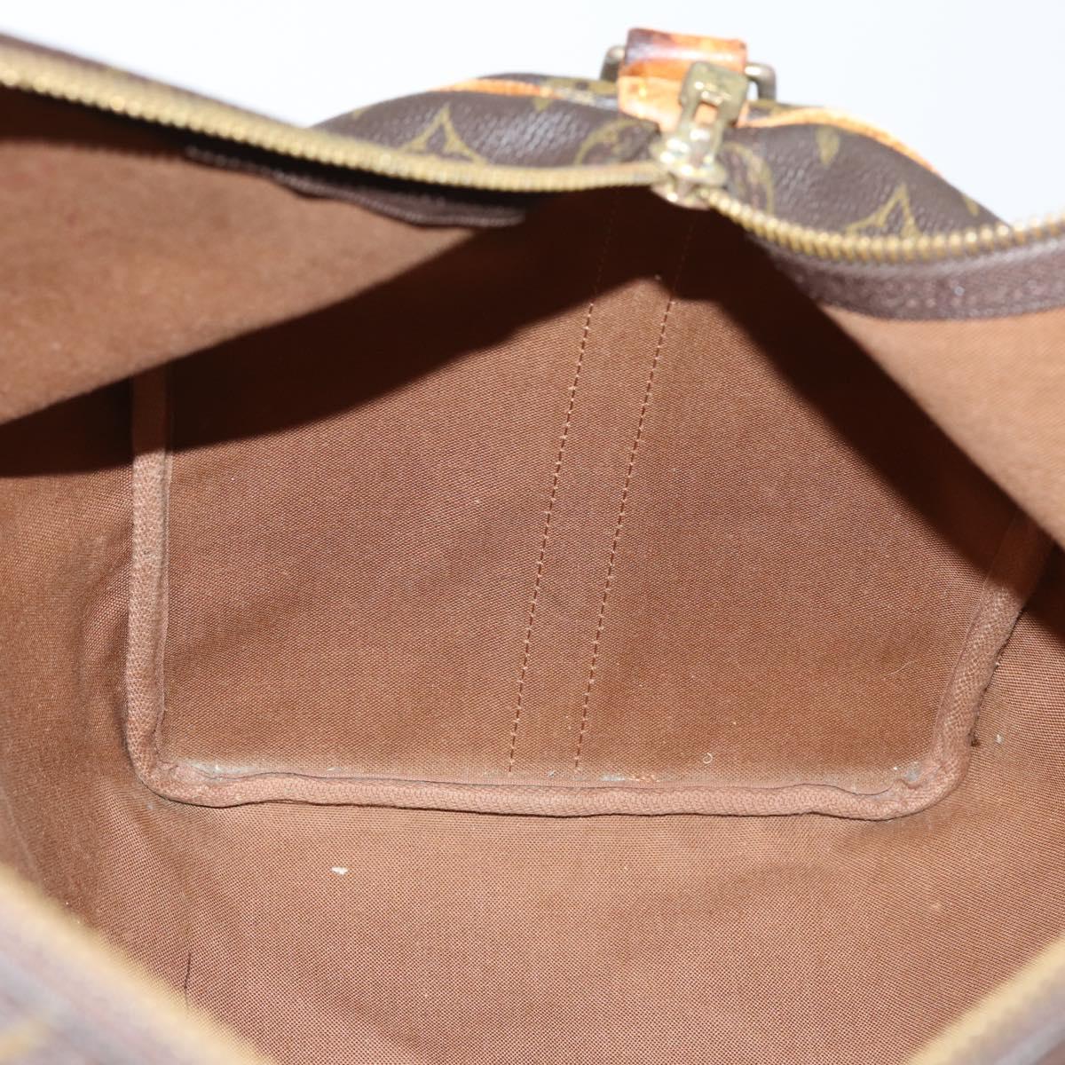 LOUIS VUITTON Monogram Keepall Bandouliere 50 Boston Bag M41416 LV Auth 146661