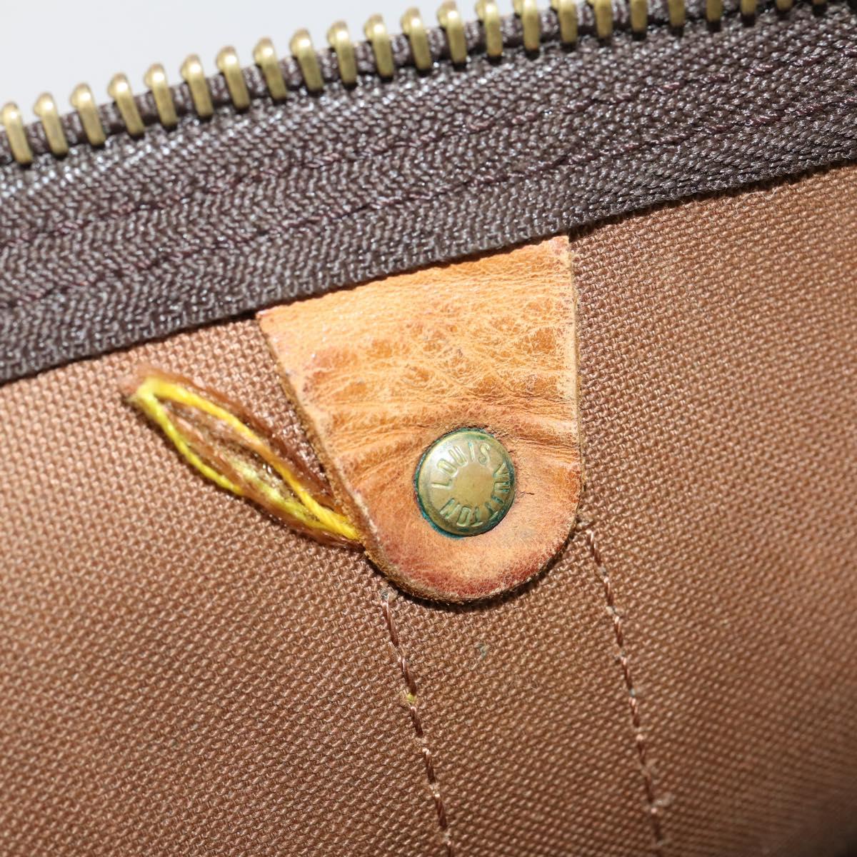 LOUIS VUITTON Monogram Keepall Bandouliere 50 Boston Bag M41416 LV Auth 146661