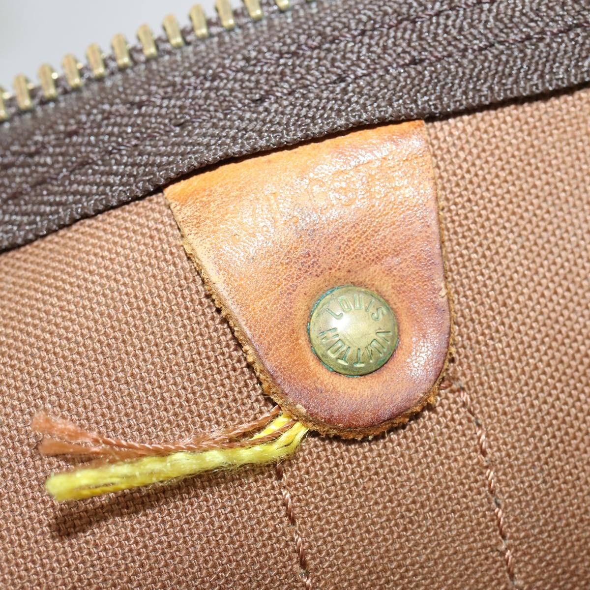 LOUIS VUITTON Monogram Keepall Bandouliere 50 Boston Bag M41416 LV Auth 146661