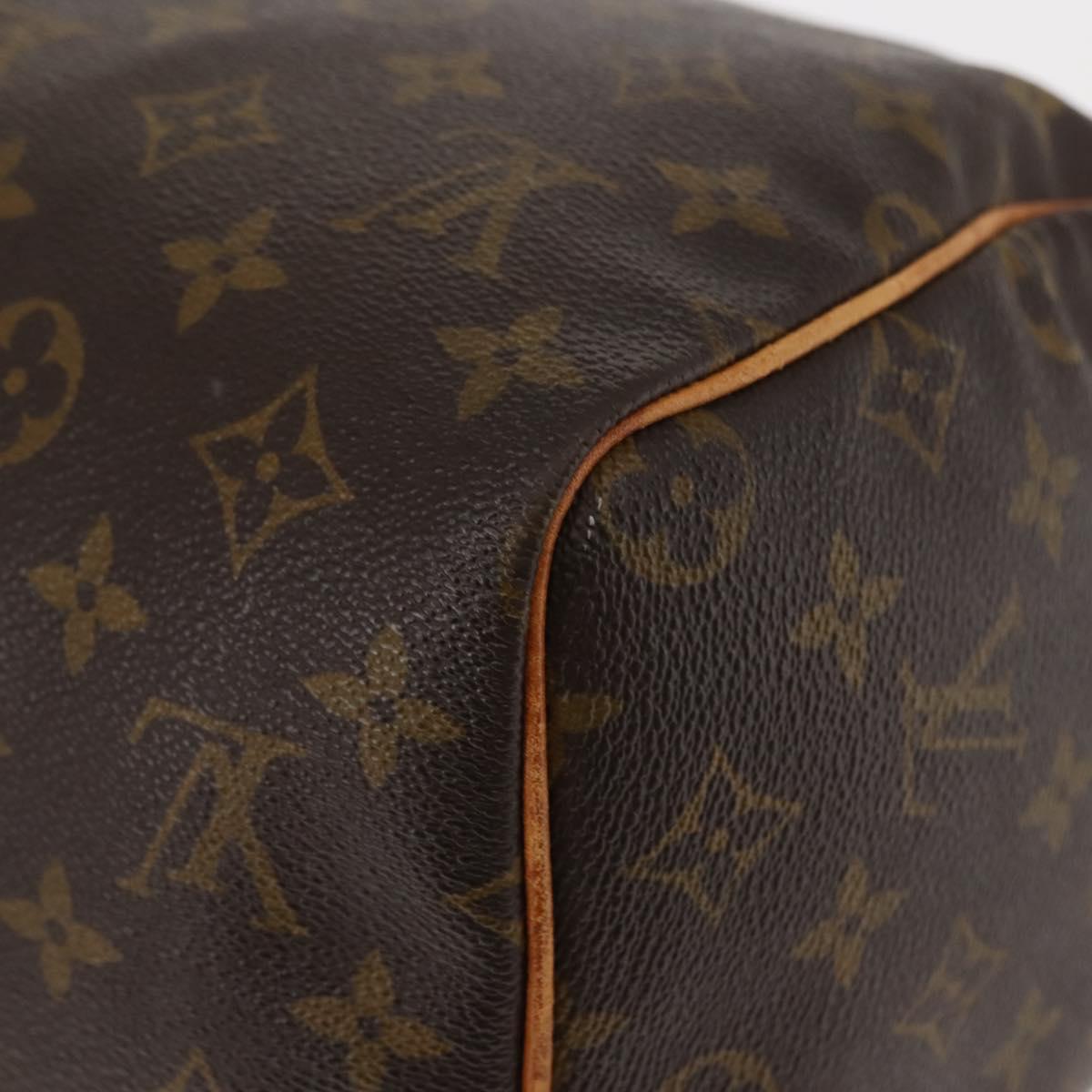LOUIS VUITTON Monogram Speedy 30 Hand Bag M41526 LV Auth 146662