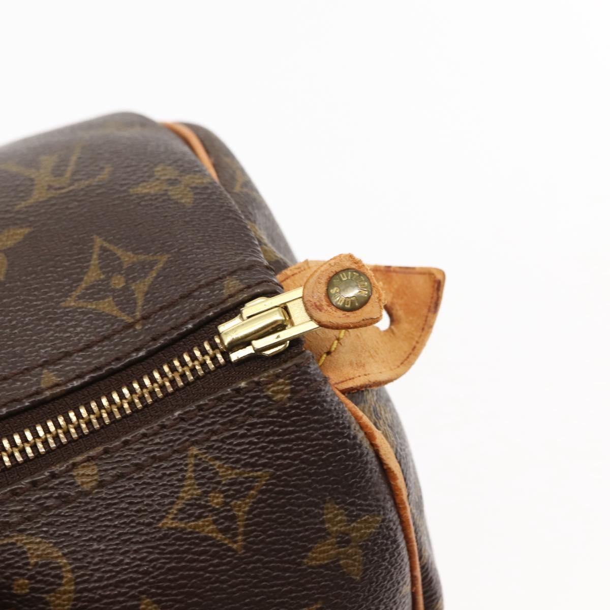 LOUIS VUITTON Monogram Speedy 30 Hand Bag M41526 LV Auth 146662