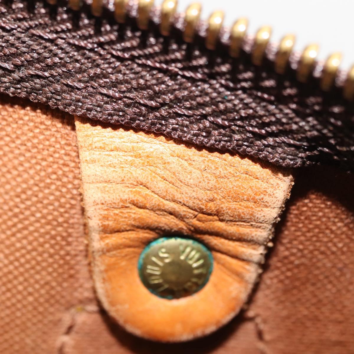 LOUIS VUITTON Monogram Speedy 30 Hand Bag M41526 LV Auth 146662