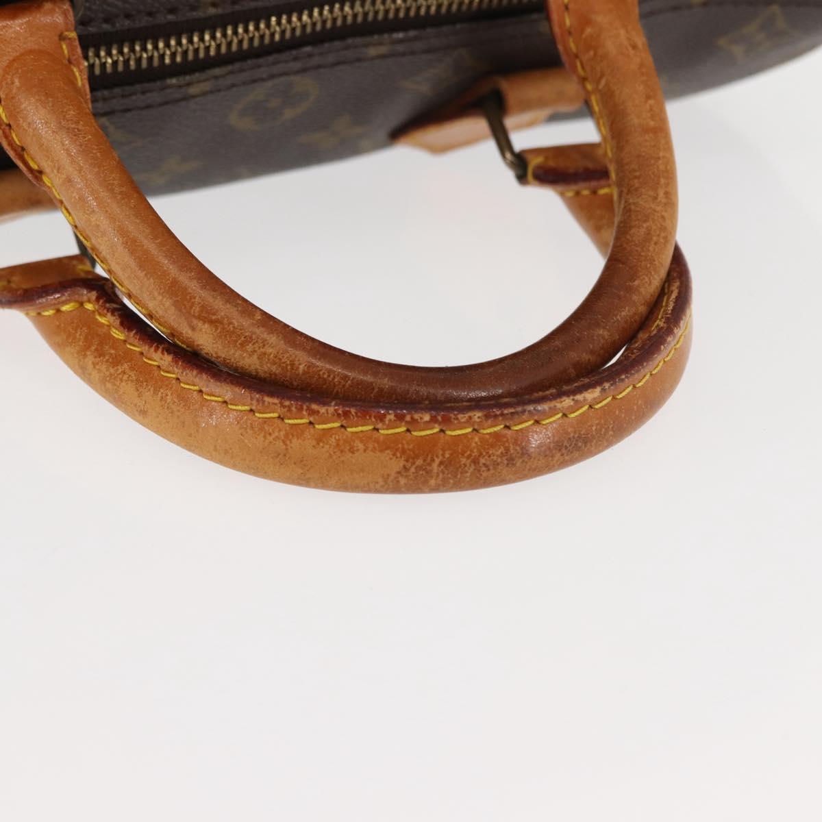 LOUIS VUITTON Monogram Speedy 30 Hand Bag M41526 LV Auth 146662