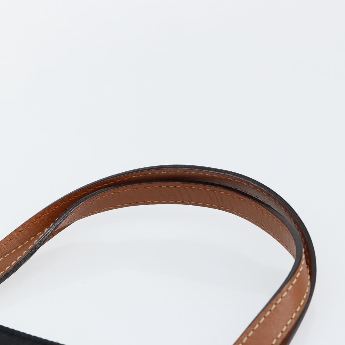 GUCCI GG Canvas Tote Bag Nylon Navy 282439 Auth 146676