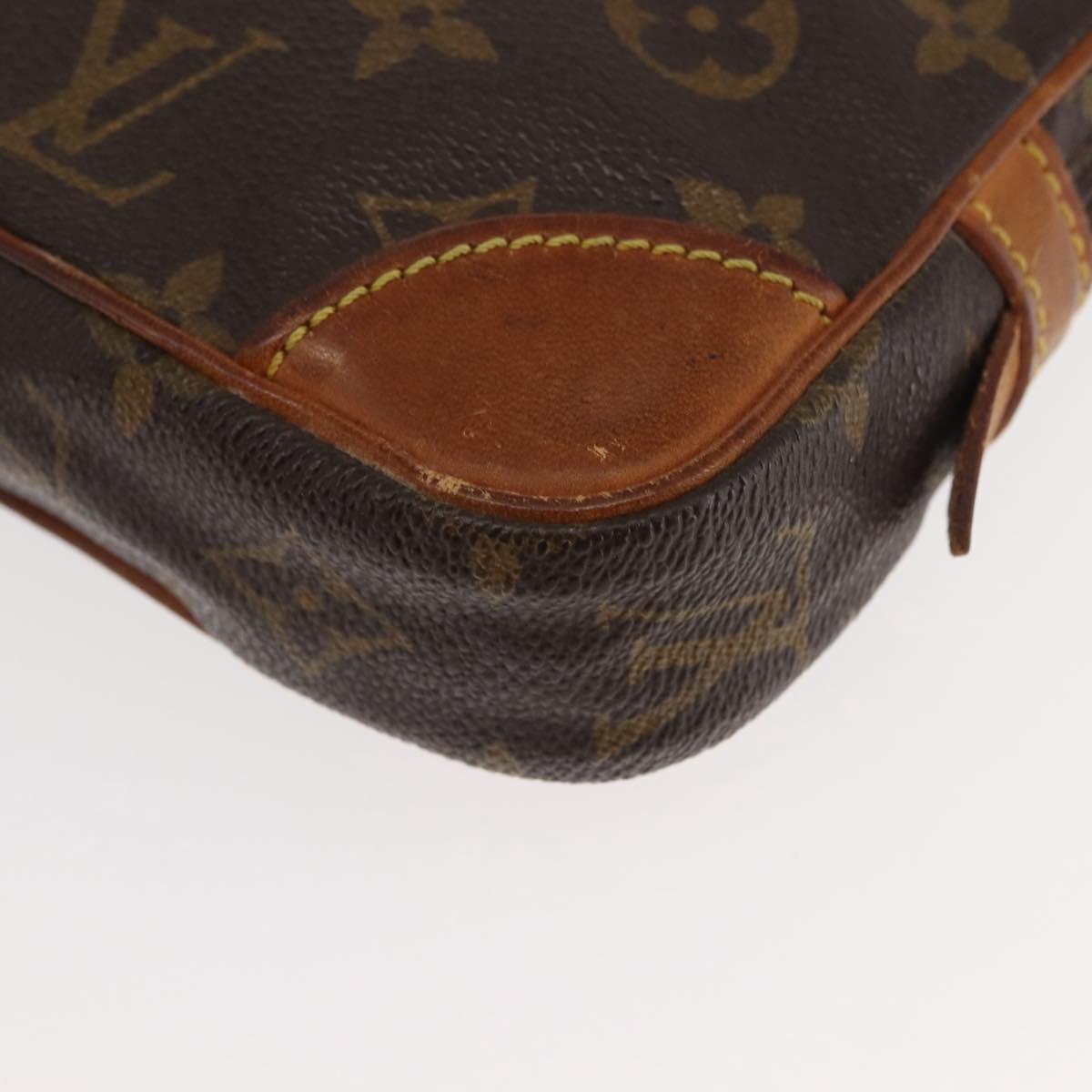 LOUIS VUITTON Monogram Marly Dragonne PM Clutch Bag M51827 LV Auth 146679