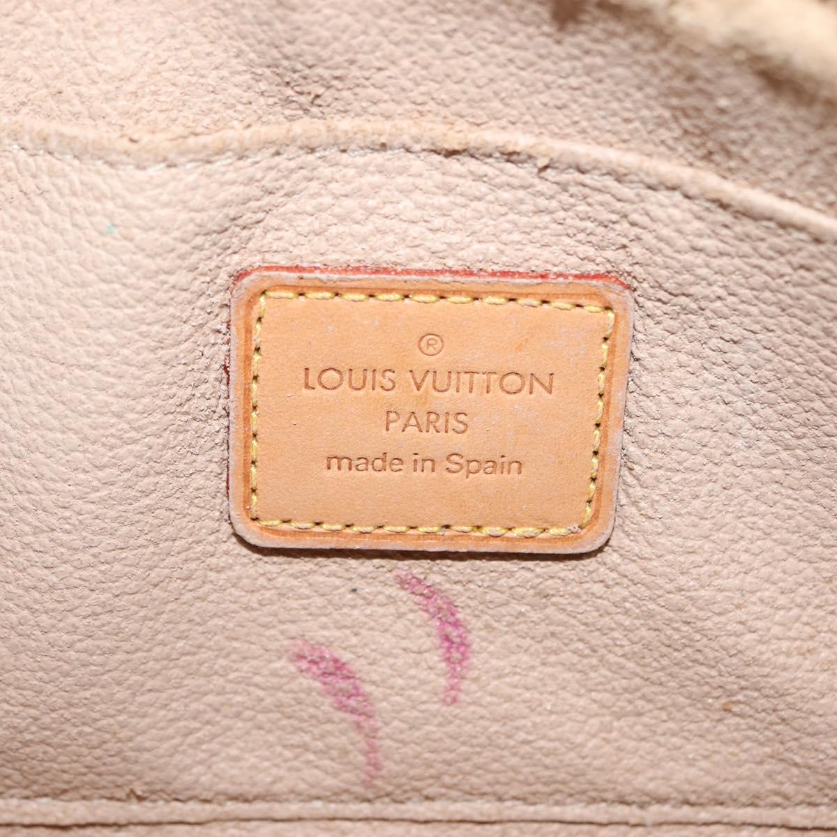 LOUIS VUITTON Monogram Pochette Cosmetic PM Cosmetic Pouch M47515 LV Auth 146683