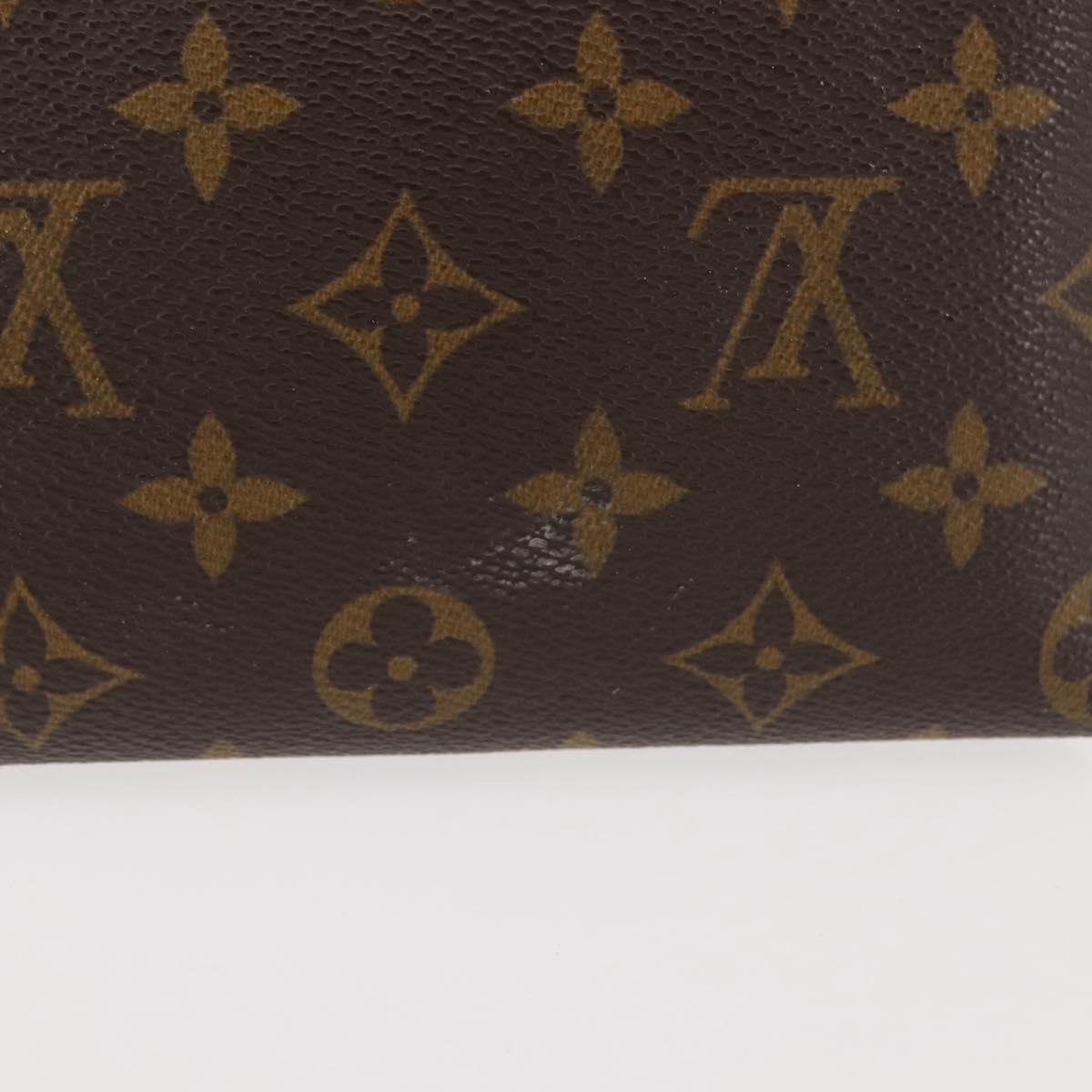 LOUIS VUITTON Monogram Pochette Cosmetic PM Cosmetic Pouch M47515 LV Auth 146683