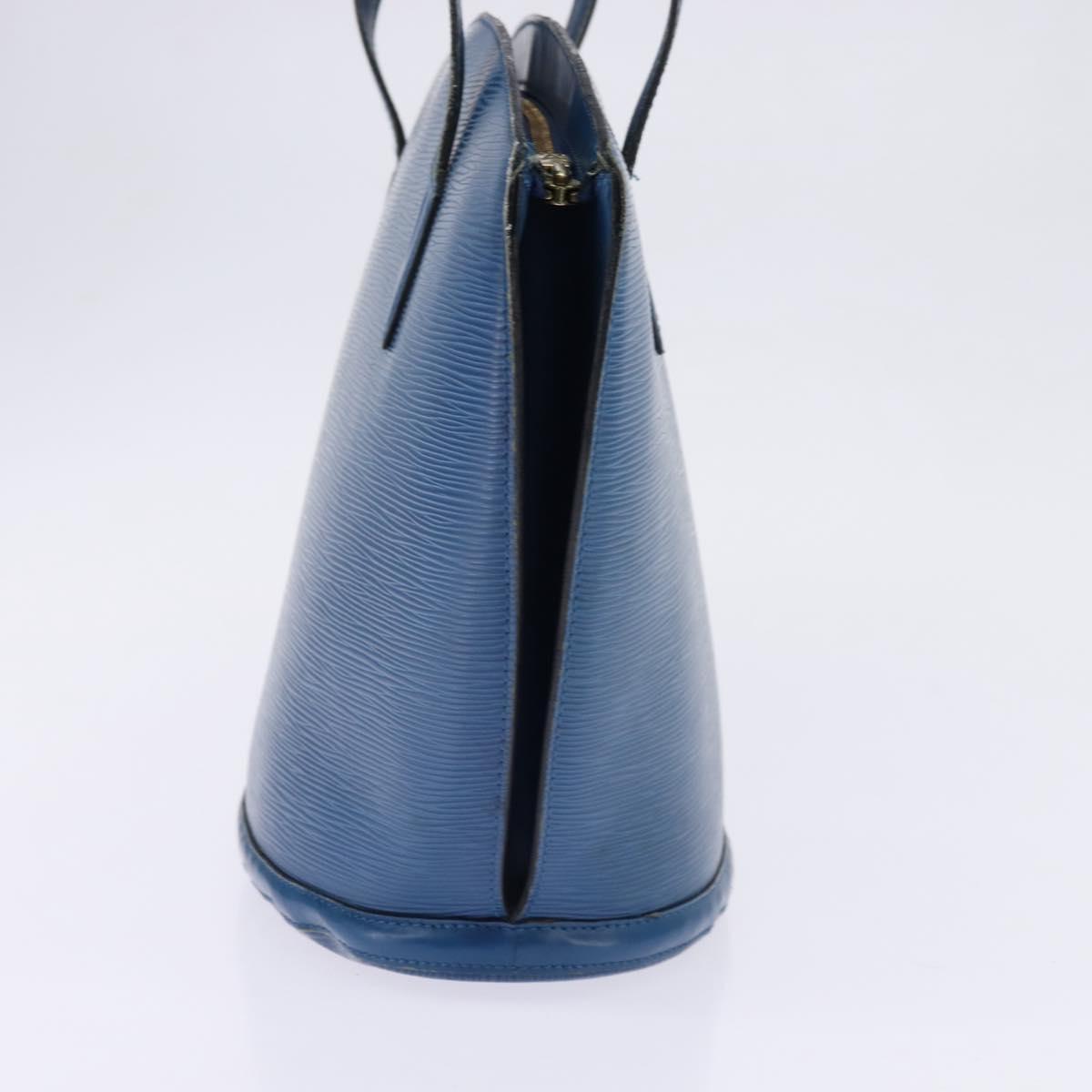 LOUIS VUITTON Epi Saint Jacques Shopping Shoulder Bag Blue M52275 LV Auth 146699