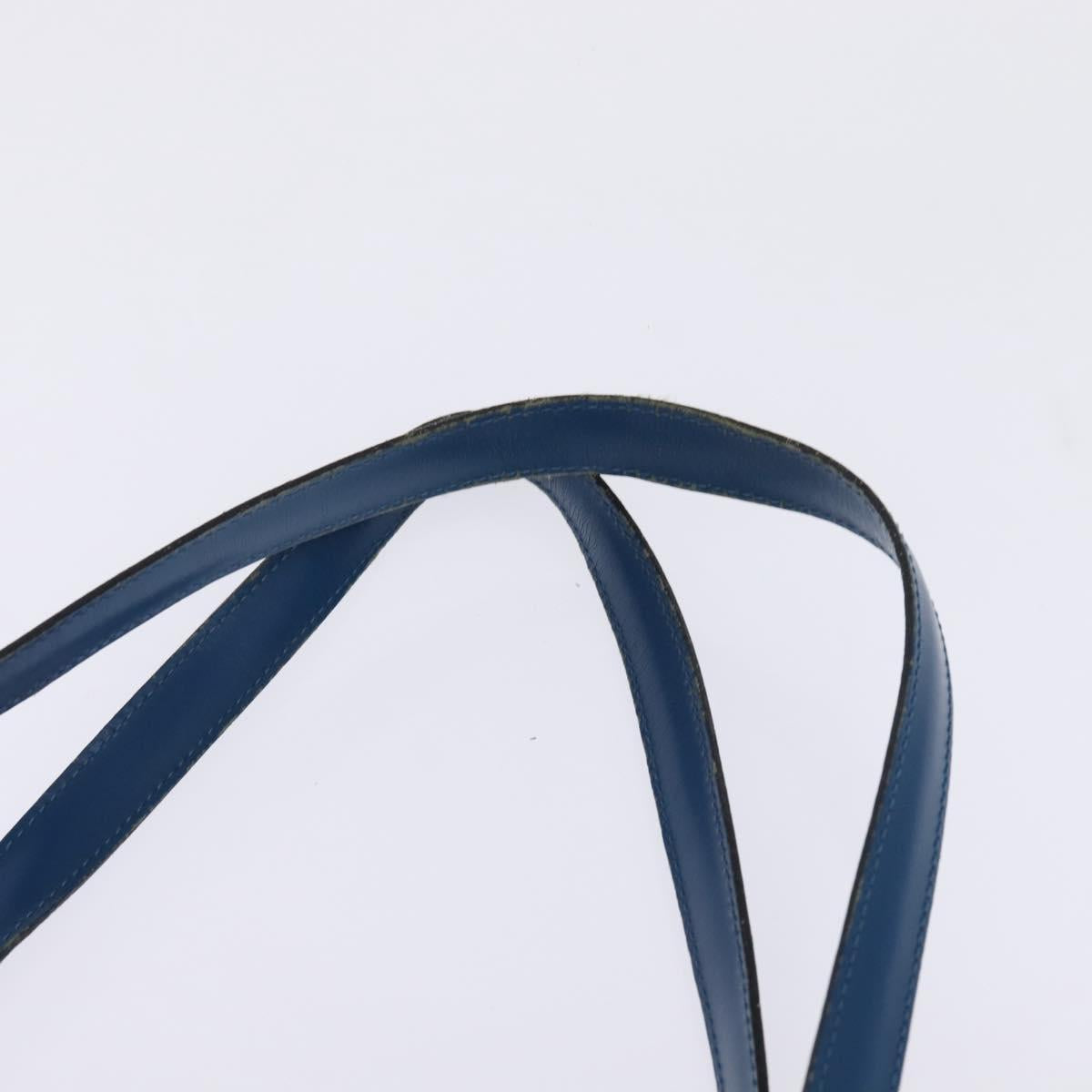 LOUIS VUITTON Epi Saint Jacques Shopping Shoulder Bag Blue M52275 LV Auth 146699