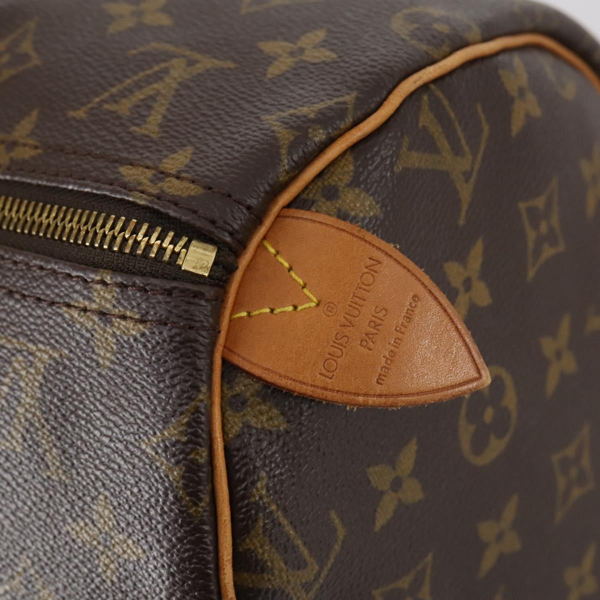 LOUIS VUITTON Monogram Speedy 40 Hand Bag M41522 LV Auth 146700