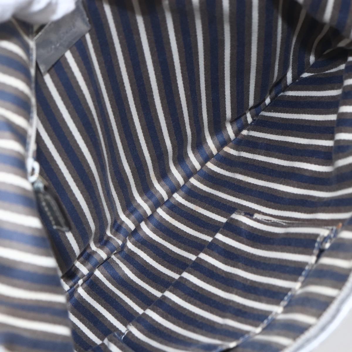 GUCCI GG Canvas Newbrit Shoulder Bag Silver Gold 169998 Auth 146706