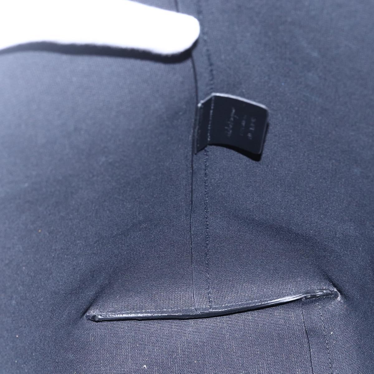 Salvatore Ferragamo Gancini Tote Bag PVC Leather Beige Auth 146724V