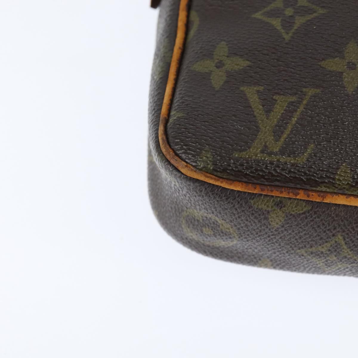 LOUIS VUITTON Monogram Danube Shoulder Bag Vintage M45266 LV Auth 146737