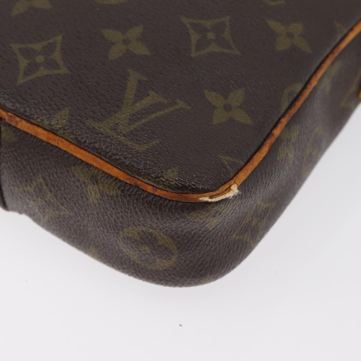 LOUIS VUITTON Monogram Danube Shoulder Bag Vintage M45266 LV Auth 146737