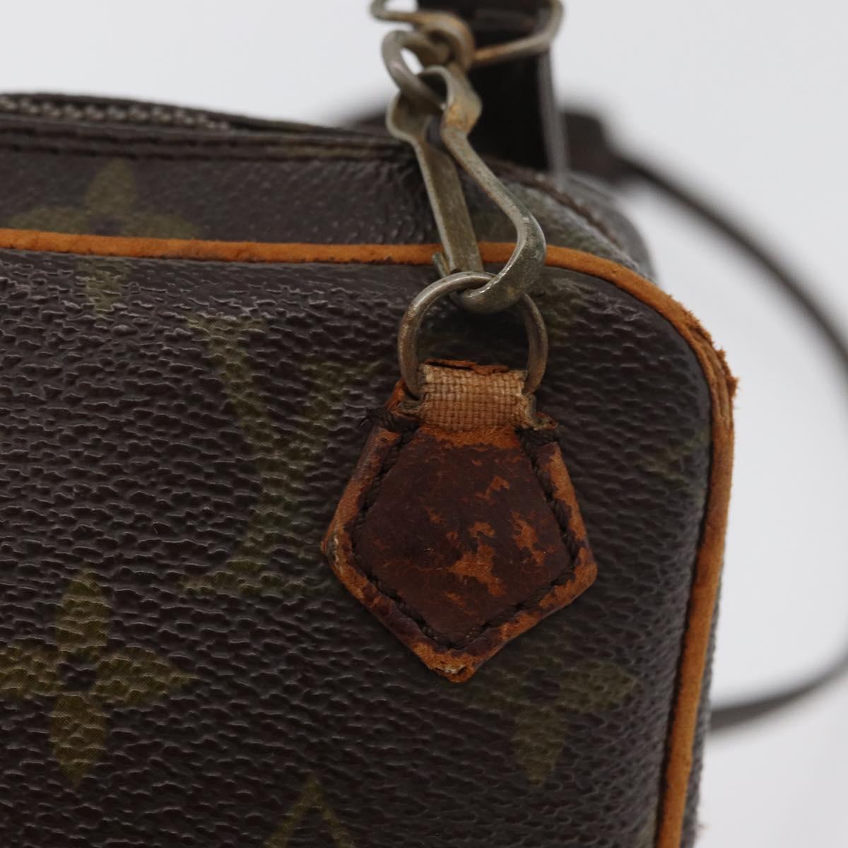 LOUIS VUITTON Monogram Danube Shoulder Bag Vintage M45266 LV Auth 146737