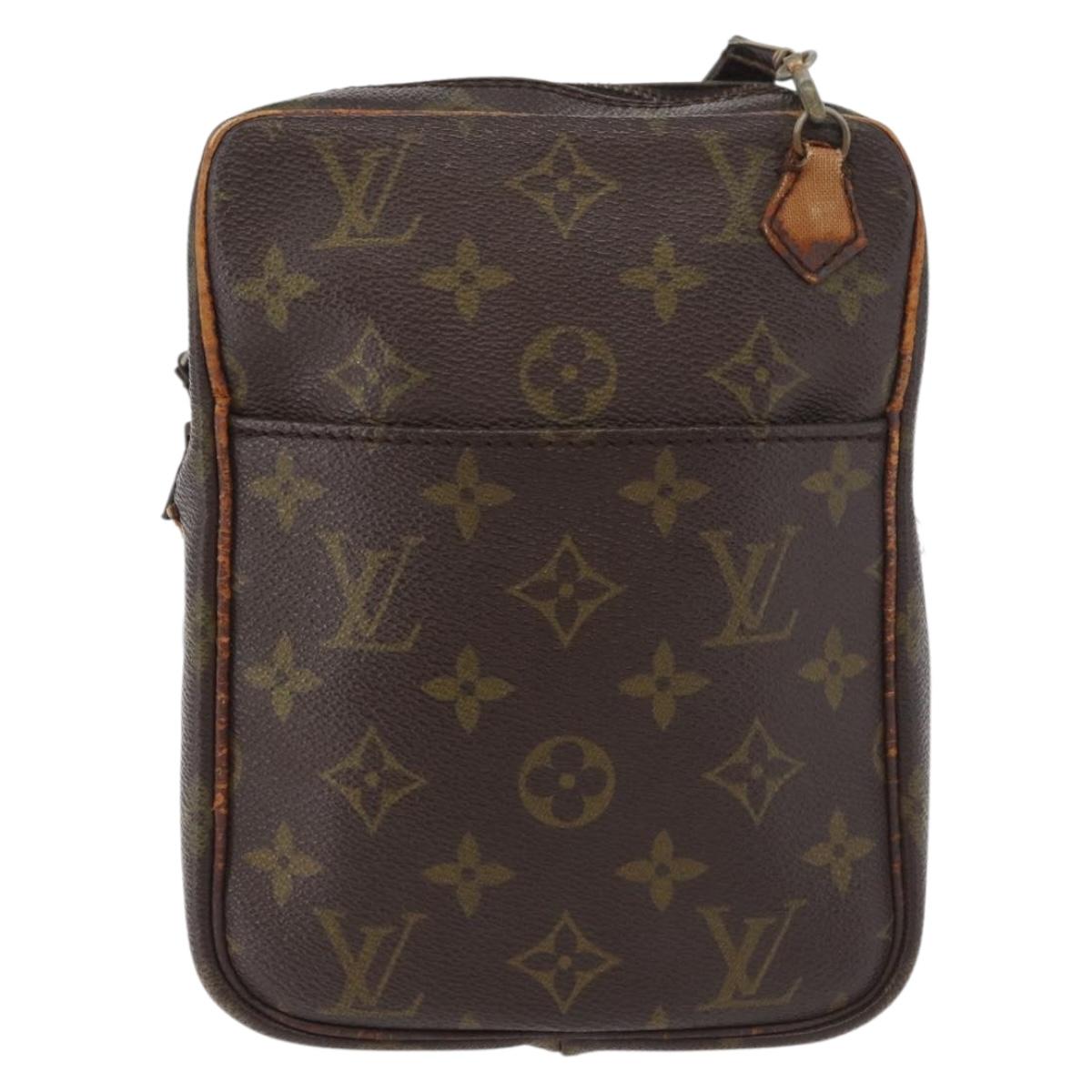 LOUIS VUITTON Monogram Danube Shoulder Bag Vintage M45266 LV Auth 146737