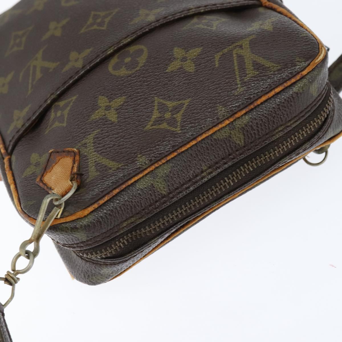 LOUIS VUITTON Monogram Danube Shoulder Bag Vintage M45266 LV Auth 146737