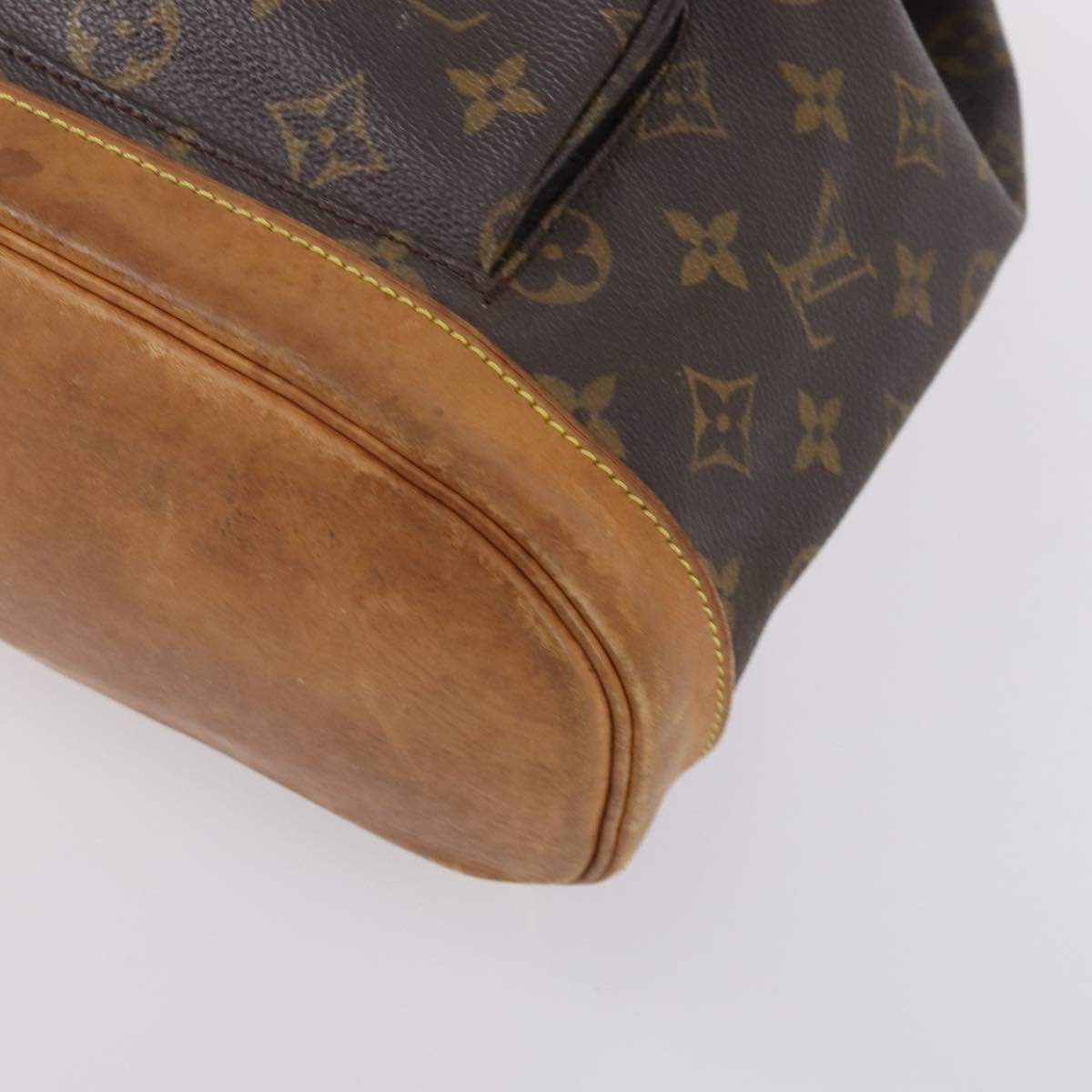 LOUIS VUITTON Monogram Montsouris MM Backpack M51136 LV Auth 146740A