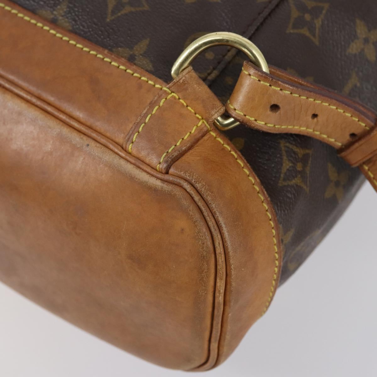 LOUIS VUITTON Monogram Montsouris MM Backpack M51136 LV Auth 146740A