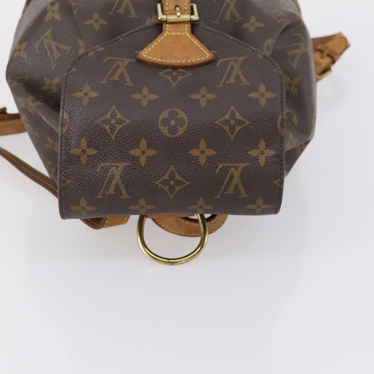 LOUIS VUITTON Monogram Montsouris MM Backpack M51136 LV Auth 146740